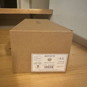 BRAND NEW Rothy’s The Point Mary Jane II - White Chantilly - Size 9.5